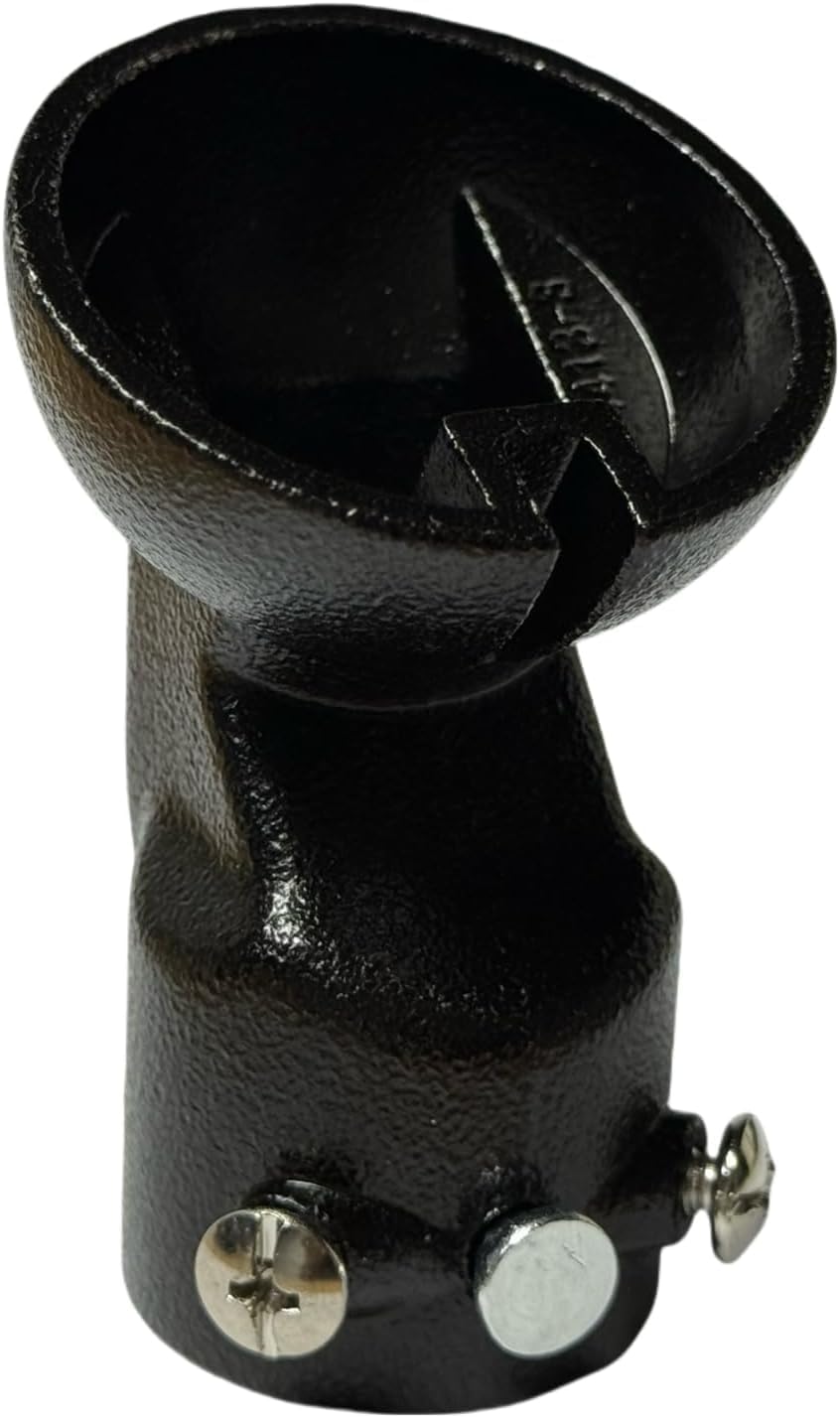 Adaptador techo inclinado para ventilador negro