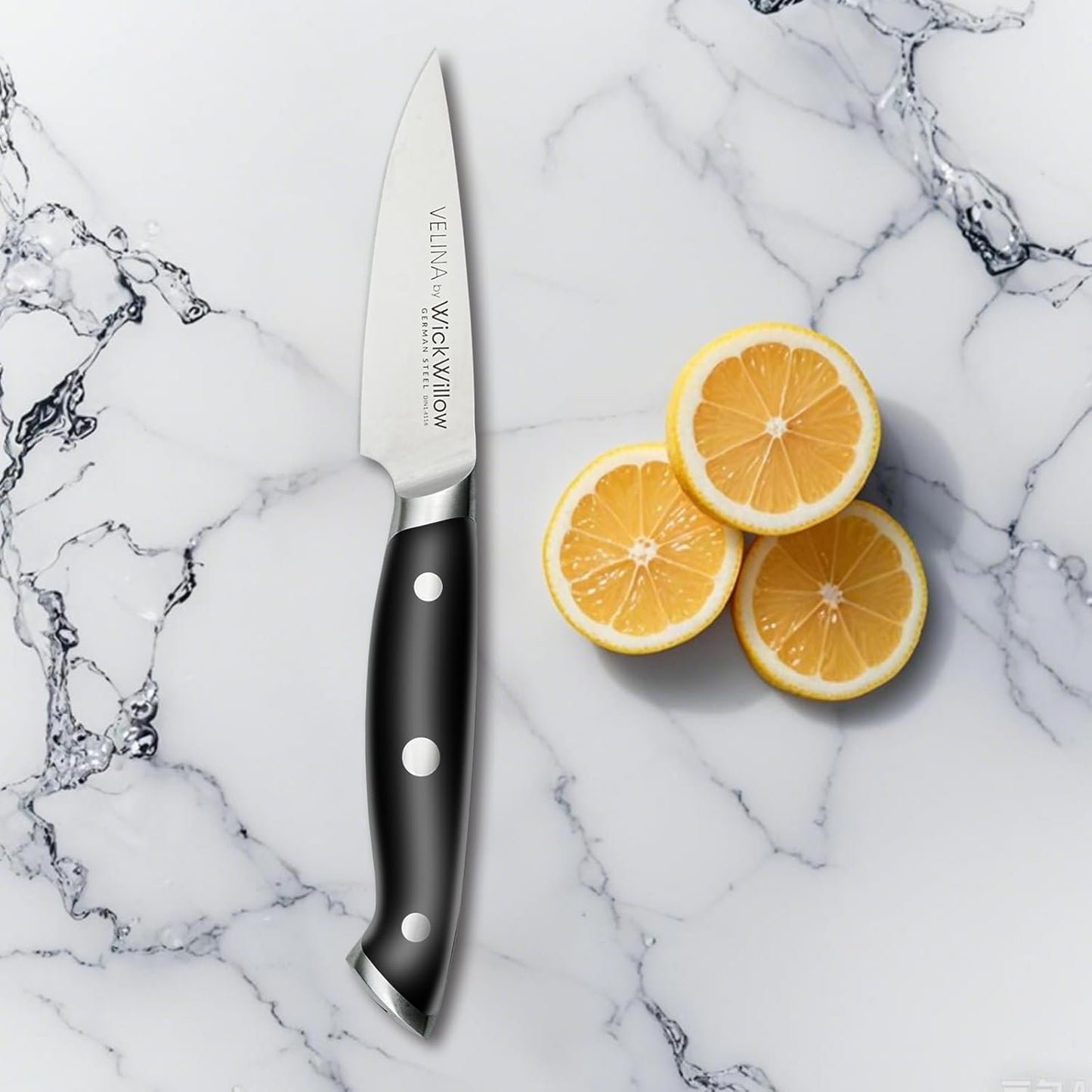 Set Cuchillos Chef Acero Inox Espiga Completa