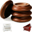 Protectores suelo piano set 4 copas resorte madera dura