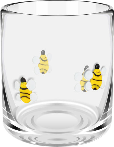 Vasos de jugo Icon de 14 oz, vasos de cóctel estéticos de vidrio transparente