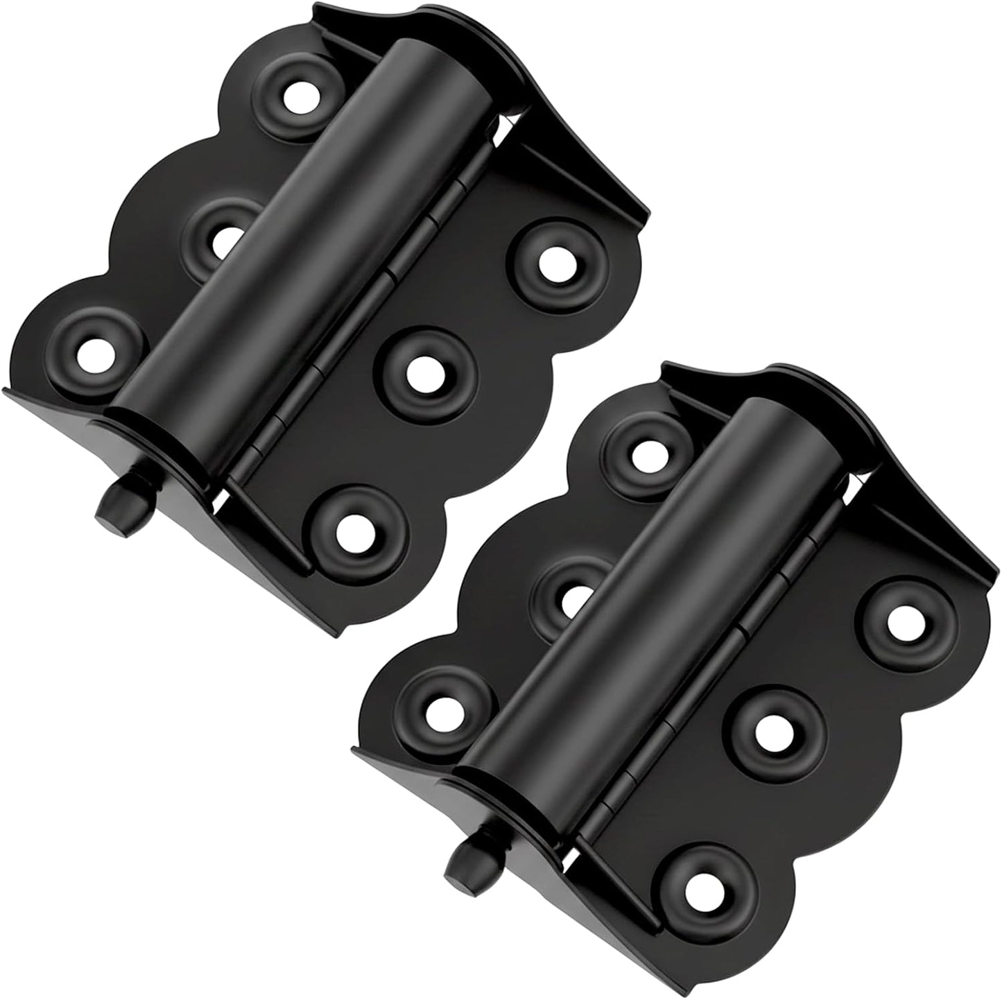 Bisagra puerta mosquitera acero inox 2.4x3pulg cierre auto negro