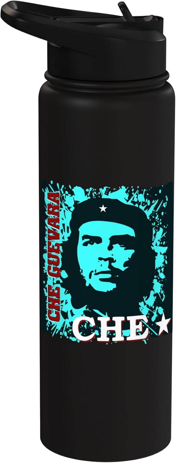 Botella agua acero inox aislada Che Guevara