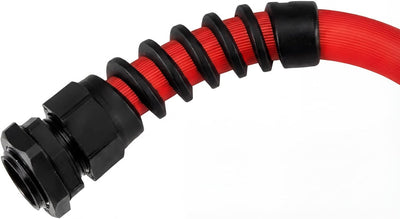 30 Prensastopas PG7 Impermeables 0.118-0.256pulg Con Ojales Negro