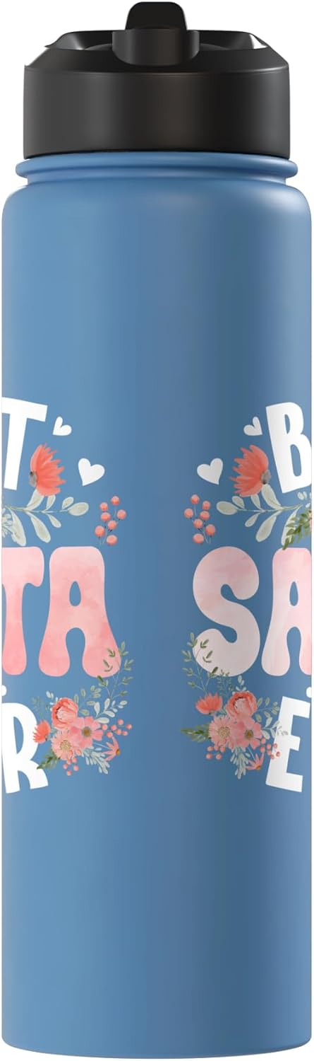 Botella agua acero inox aislada Savta