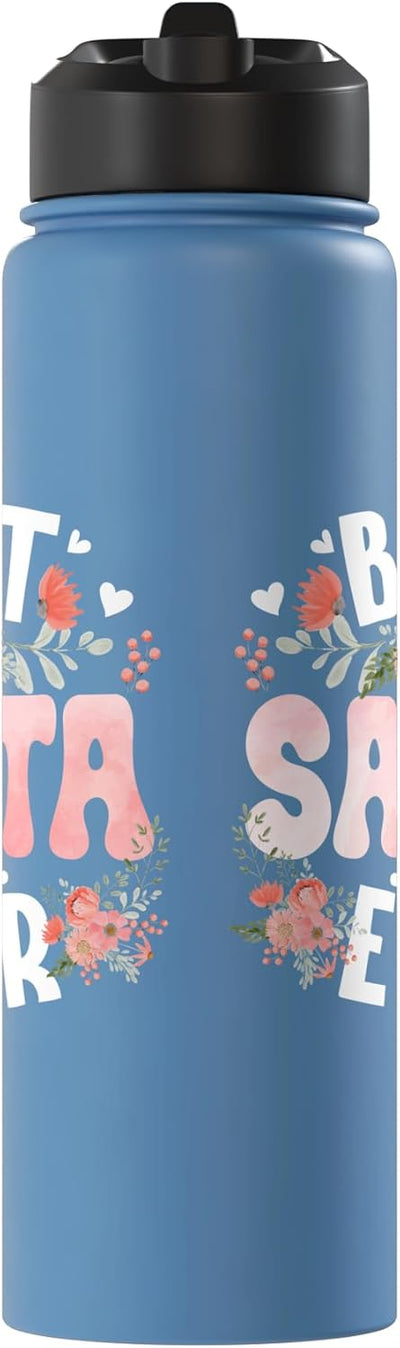Botella agua acero inox aislada Savta