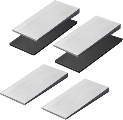 4 Cuñas Acero Q235 4x2pulg Antideslizante Alineación