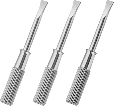 3 Destornilladores Cartiers Acero Titanio Antiderrap para Joyas