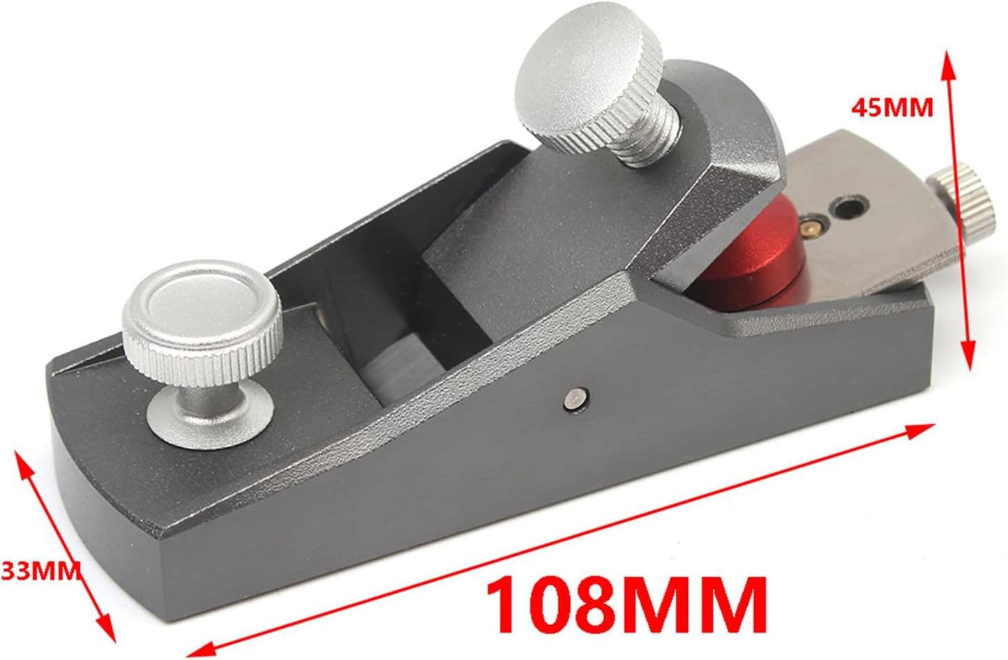 Cepilladora madera mini avión CNC aluminio hoja acero carbono