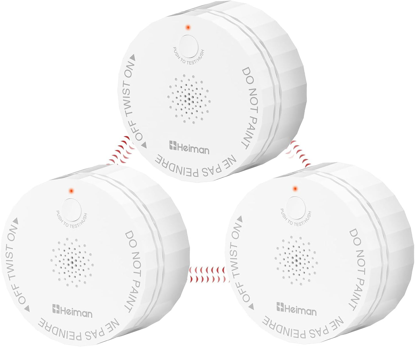 Detector humo fotoeléctrico inalámbrico certificado UL 217 mini