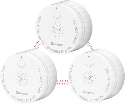 Detector humo fotoeléctrico inalámbrico certificado UL 217 mini