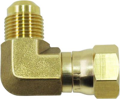 Conector codo 90 grados para parrillas 3/8pulg hembra x llamarada