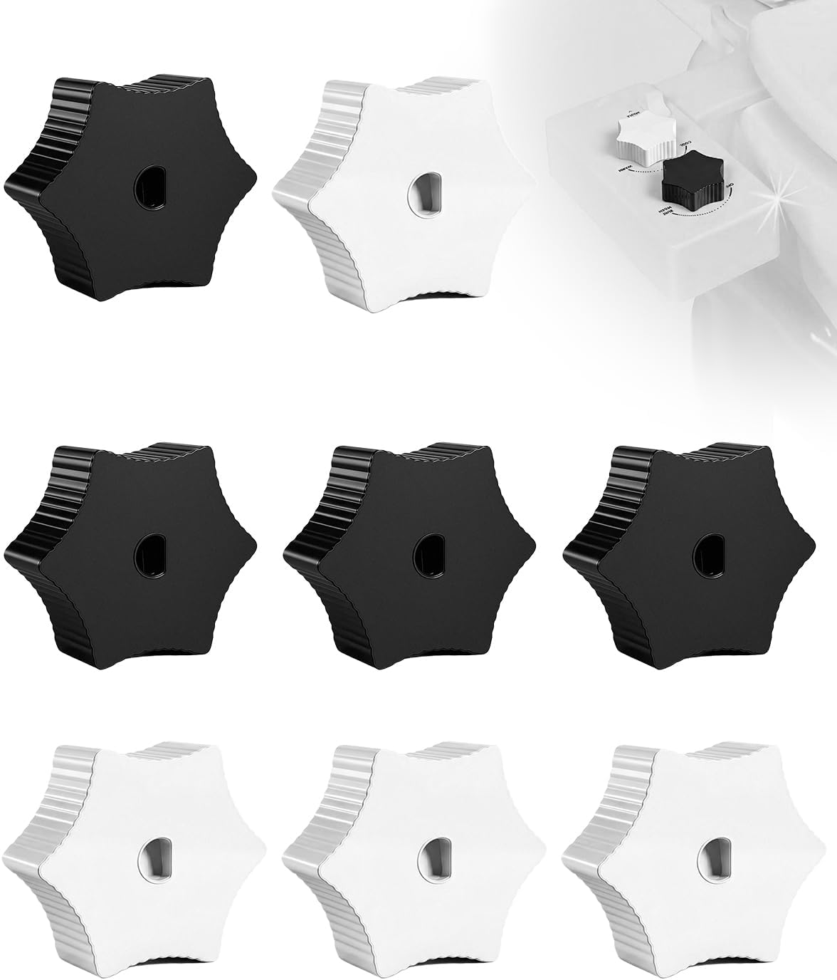 8 Pomas Repuesto Bidé Comp Tushy Clásico Ergonómicas