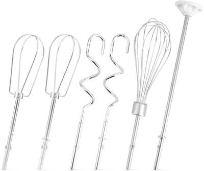 Set 6 Accesorios Batidora Mano Acero Inox