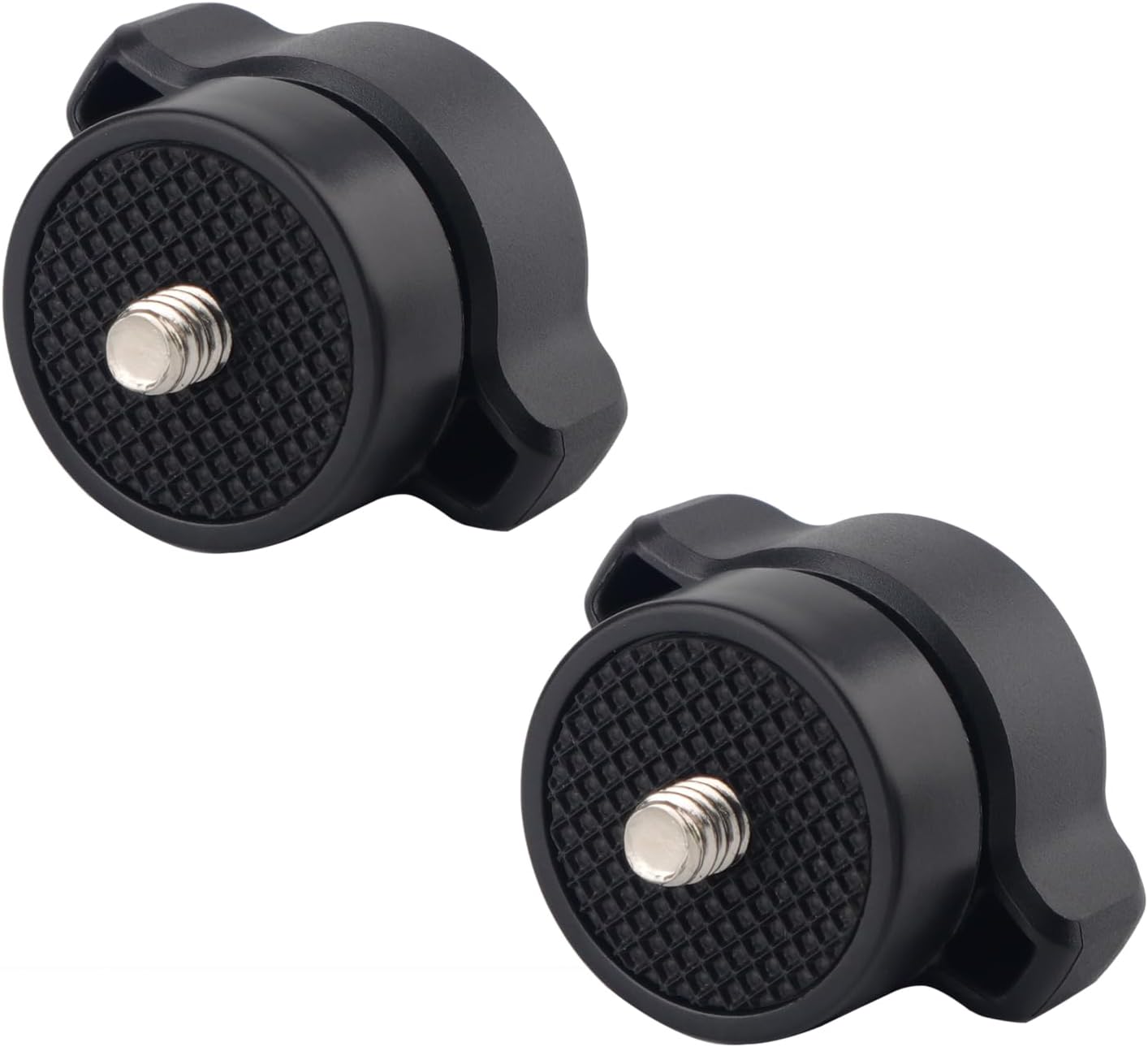 Adaptador bola 0.669pulg enchufe rótula 1/4-20 macho 2uds