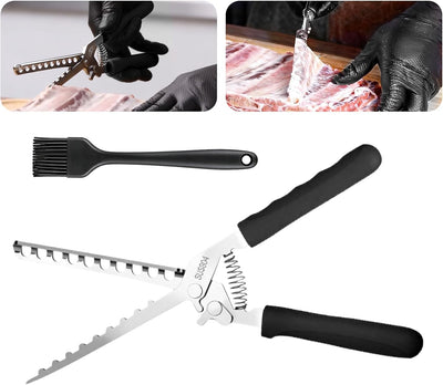 Kit removedor membrana costilla acero inox 304 cepillo