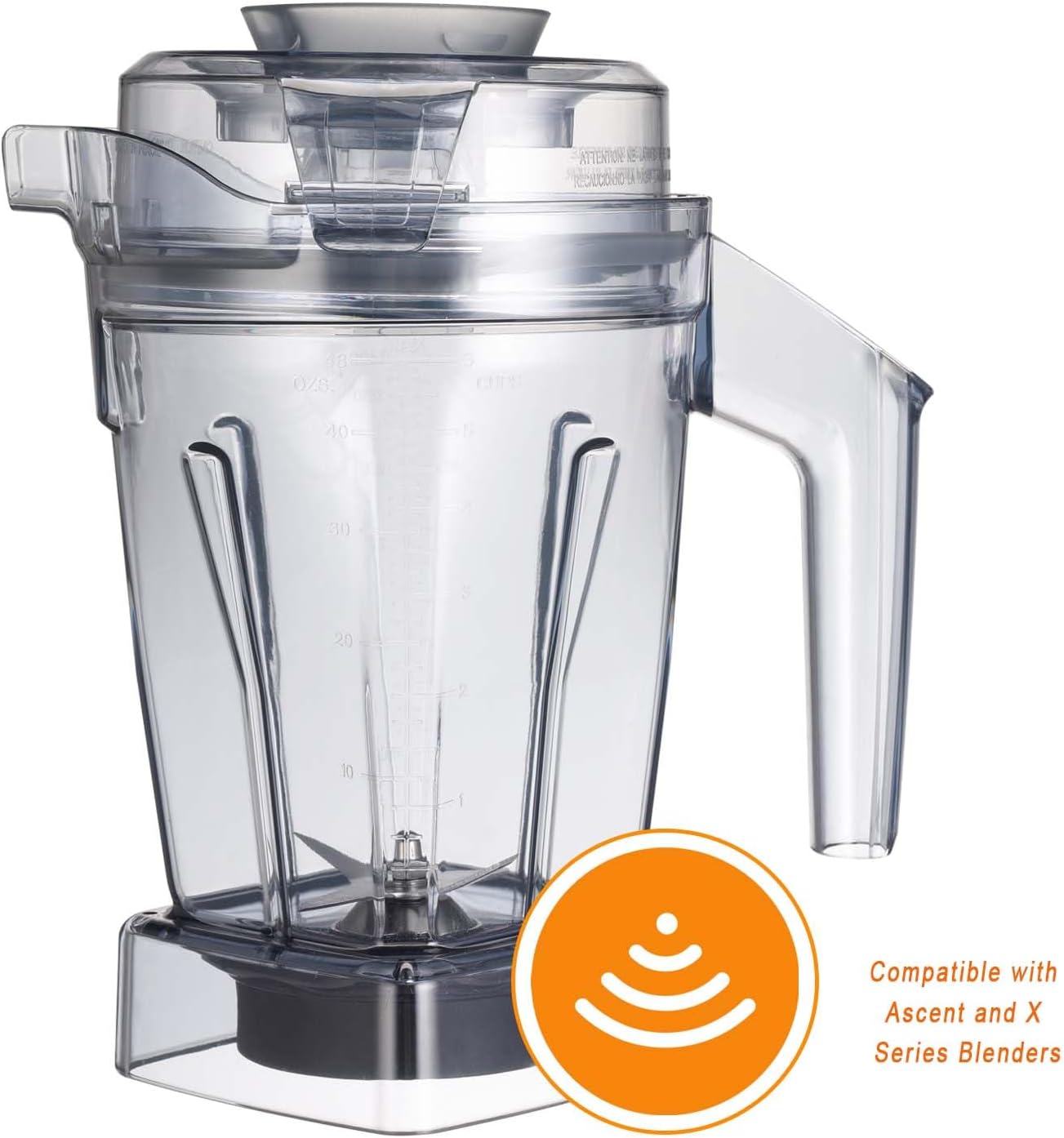 Contenedor licuadora 48oz reemplaza A2300 A2500 comp