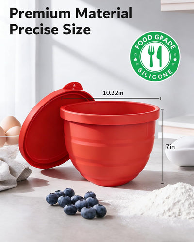Inserto silicona plegable para mezcladora KitchenAid 5qt
