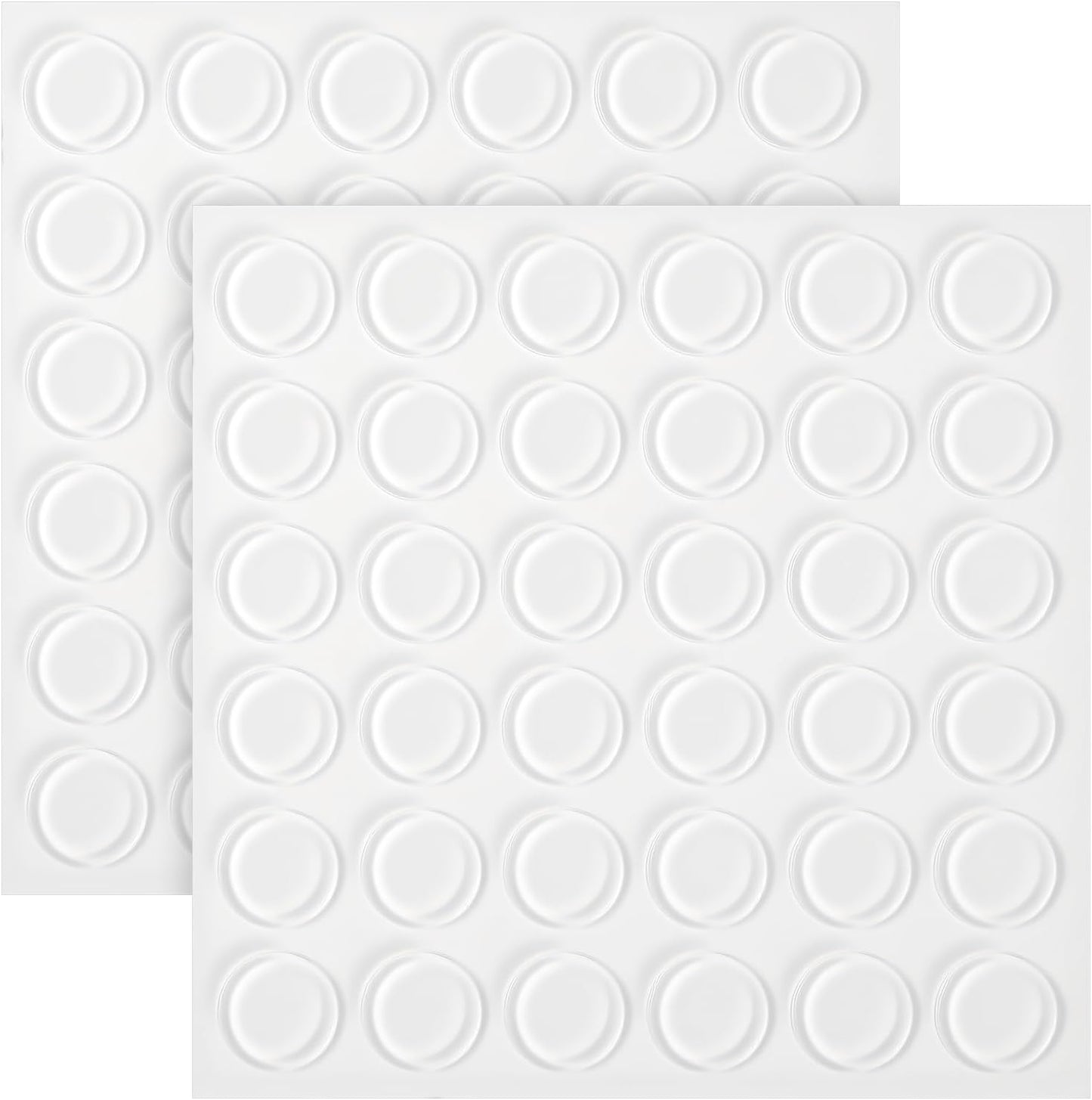 Almohadillas antideslizantes vidrio y silicona para mesa y gabinete