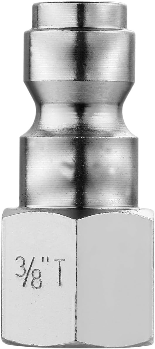 Enchufe aire automotriz FNPT 3/8" pack 2 con accesorios neumáticos