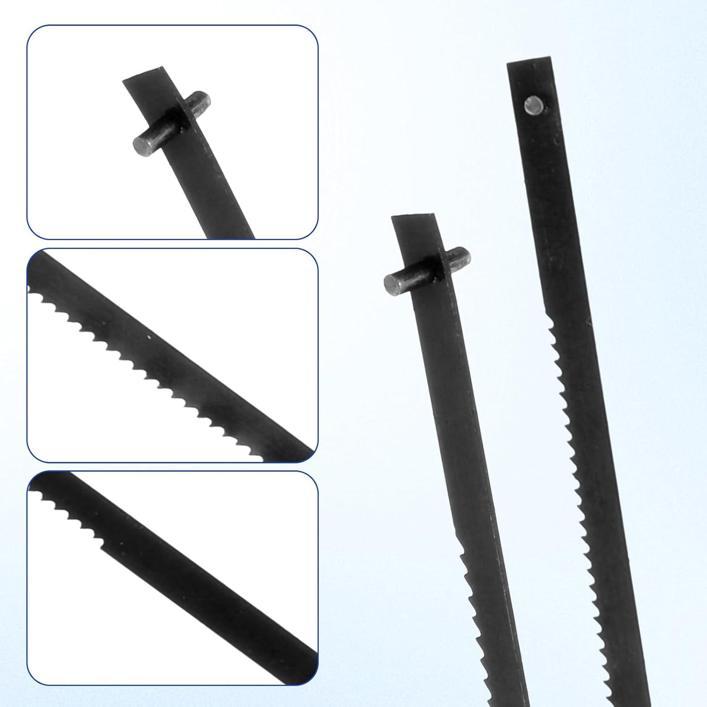 Set 20 hojas sierra metal 6.7pulg acero alto carbono 24 TPI