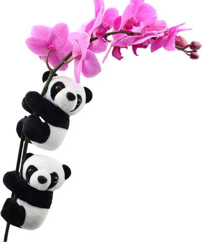 Juego 2 clips felpa para colgar plantas decoración oficina casa
