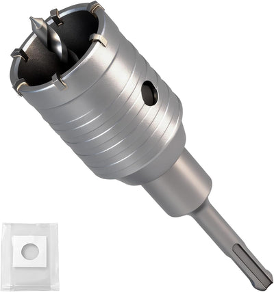 Sierra perforadora SDS Plus 2" con bolsa polvo y juego cortador