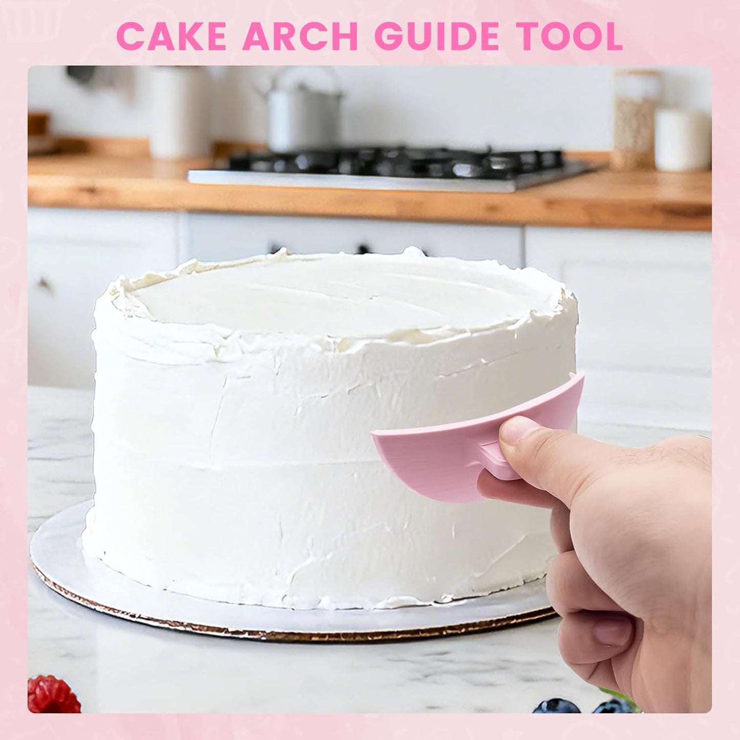 2 herramientas guía arco pastel rosa para principiantes