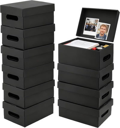 Caja almacenamiento fotos 10 pzas 5x7 12.3x7.28x5.3 con tapa