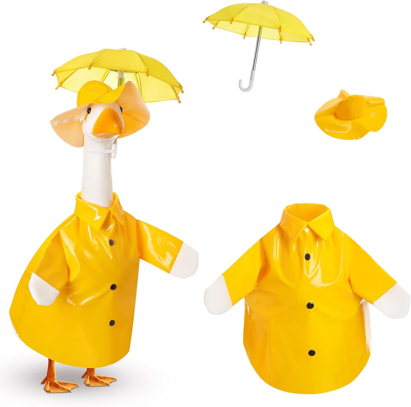 Traje ganso bebé impermeable 17pulg para césped patio