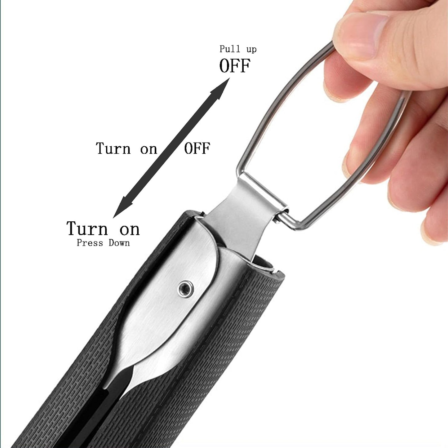 Pinzas acero inox 18pulg para barbacoa cocina al aire libre
