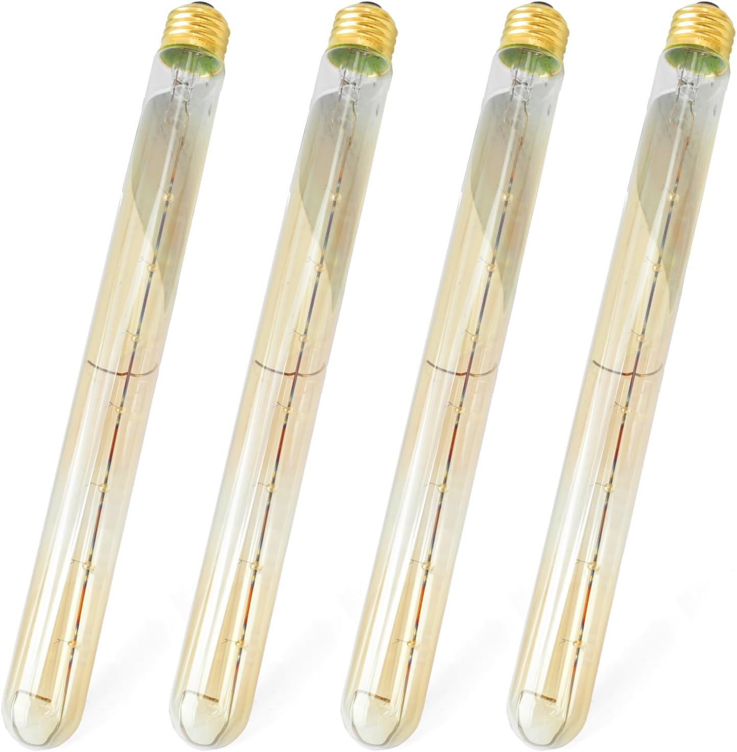 4 Bombillas T8 E26 2700K 11pulg Blanca