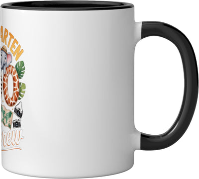 Taza Cerámica Safari Animal Negro/Blanco