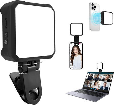 Luz selfie magnética para teléfono 2000mAh con soporte CRI 98