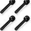 Pomo interruptor enchufe lámpara color negro 1.969pulg