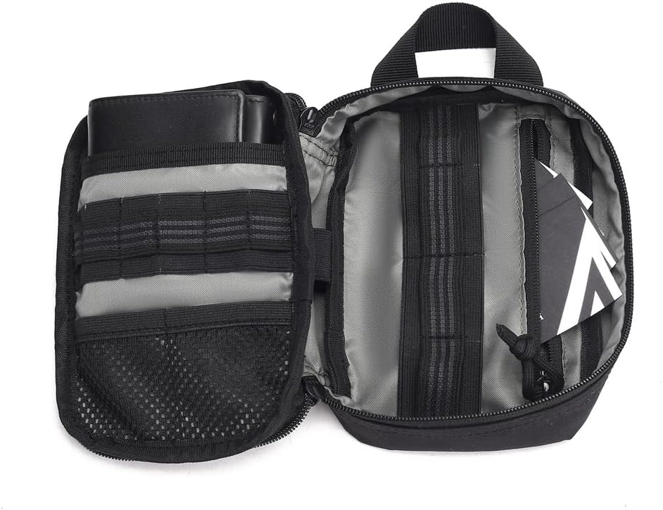 Bolsa multiusos con cremallera correa ajustable