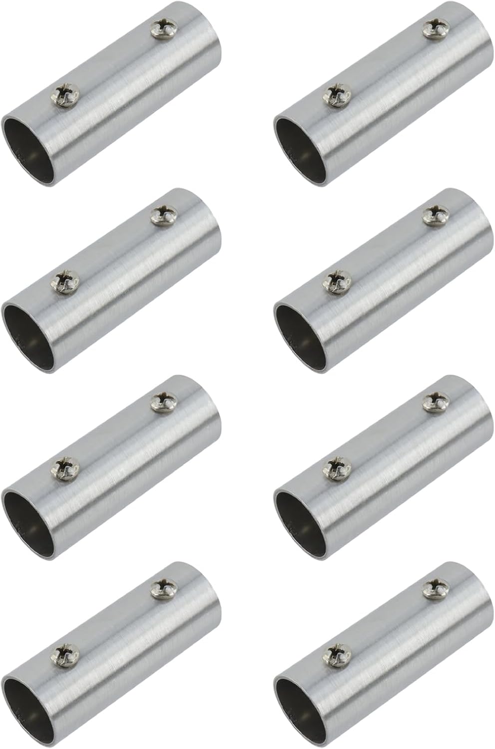 Conector tubería recta 3/4 pulg acero inox 2 vías