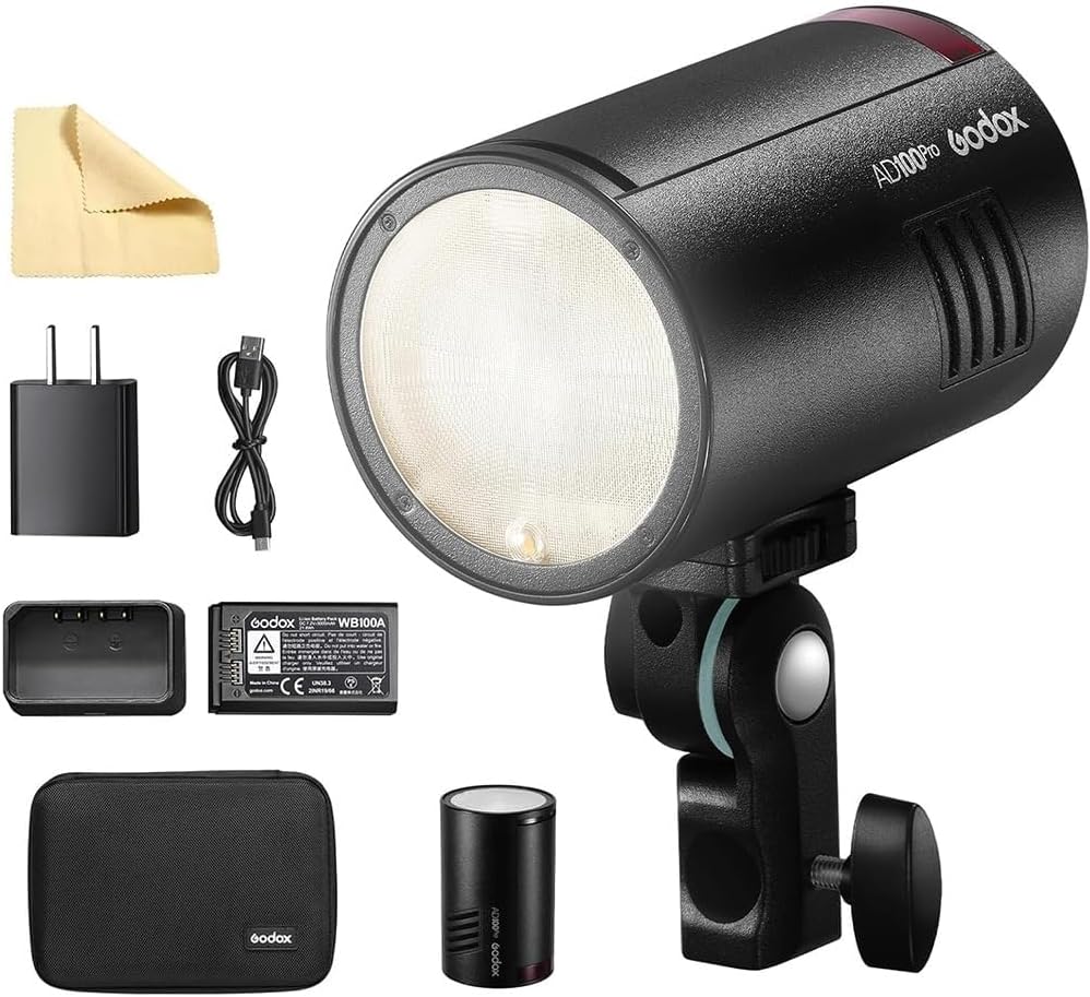 Flash inalámbrico 2.4G 360 flashes OLED