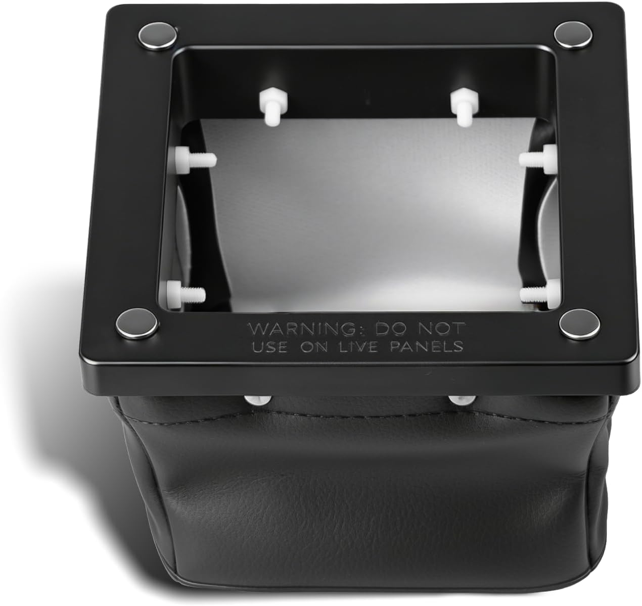 Bolsa magnética afeitar eléctrica forro negro lavable