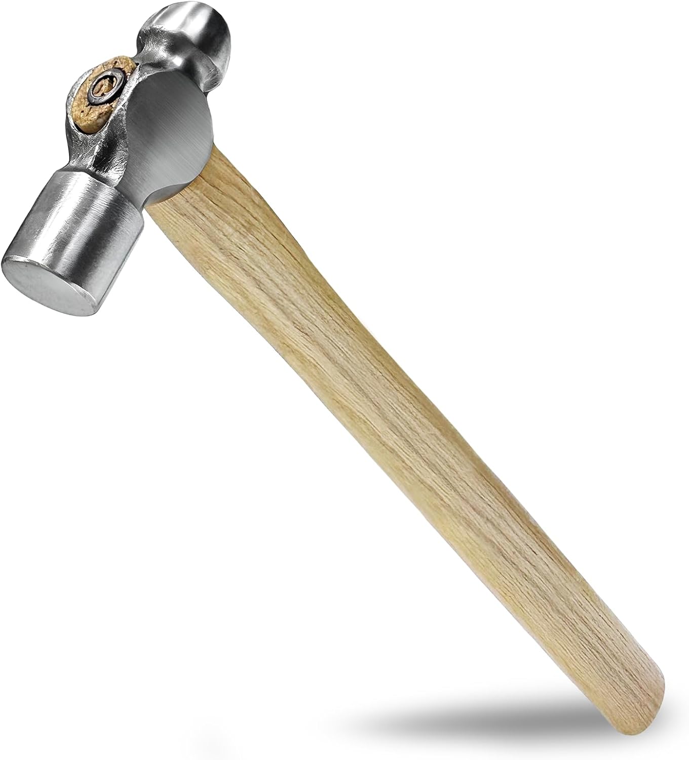 Martillo bola mango madera 16oz para herreria y reparacion