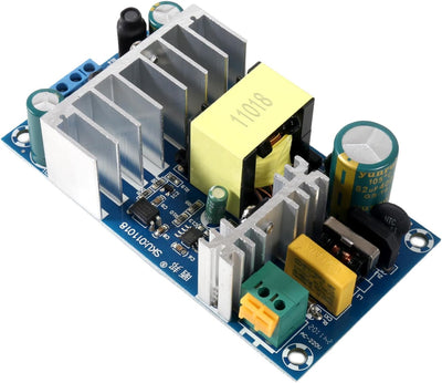 Módulo fuente alimentación CC 24V 4A 12V 1A dual 100W industrial