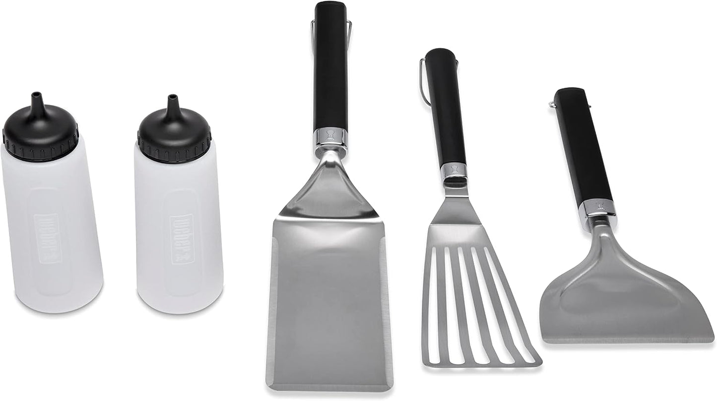 Set 5 Pzas Herramientas Griddle Essential Weber