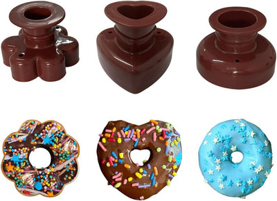 Juego moldes 3D para tartas corazón cuadrado redondo