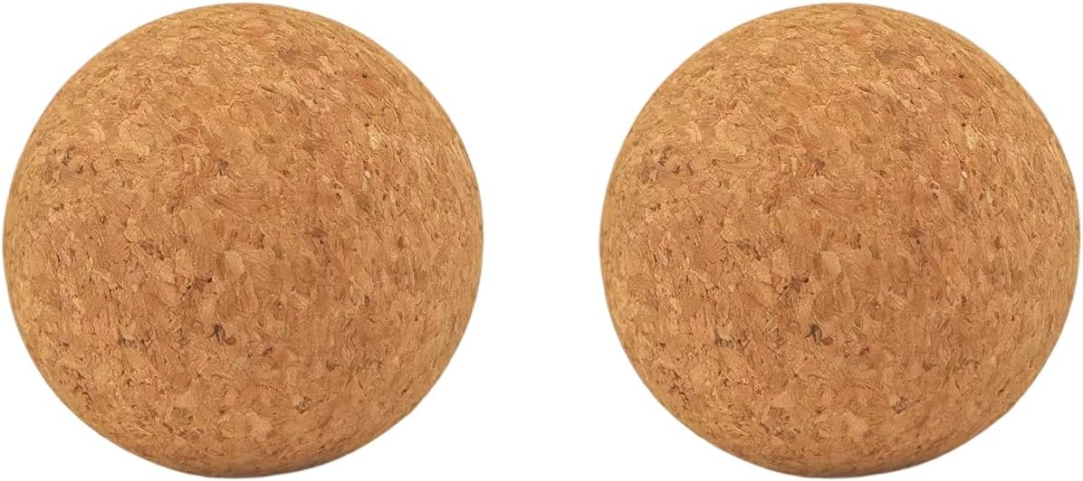 2 Bolas Madera Tapones Corcho para Decantador y Manualidades