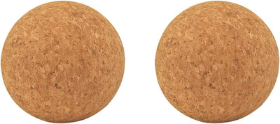 2 Bolas Madera Tapones Corcho para Decantador y Manualidades