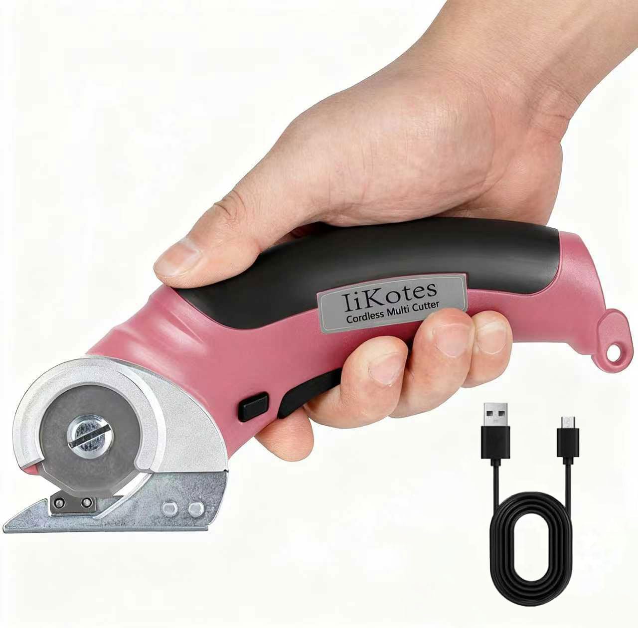 Tijeras eléctricas inalámbricas con batería USB y agarre antiderrap