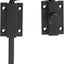 Cerradura puerta perno U 4pulg antirrobo negra