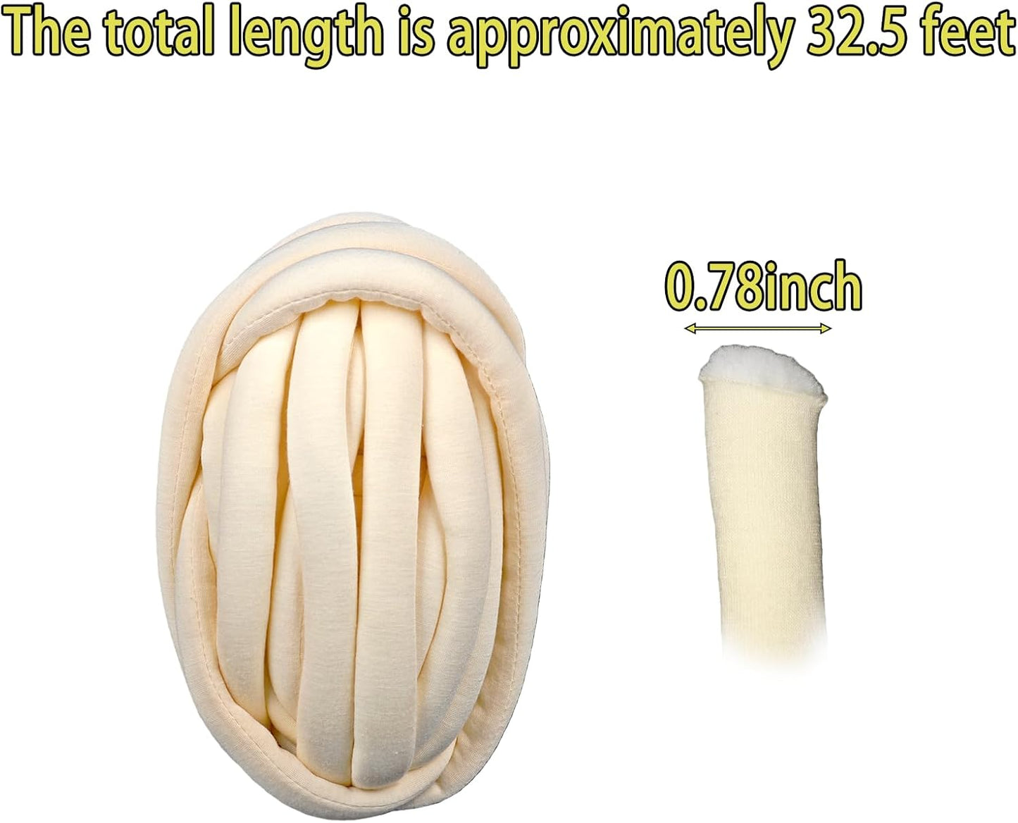 Almohadillas felpa para litera cama alta 26ft amarillo