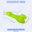 Guantes Silicona Hornear Cocina Verde 4.6x2.2pulg