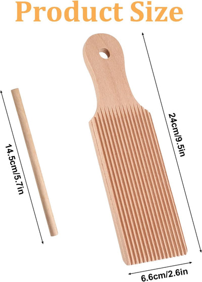 Tabla y rodillo para ñoquis y ravioles máquina sellos pasta