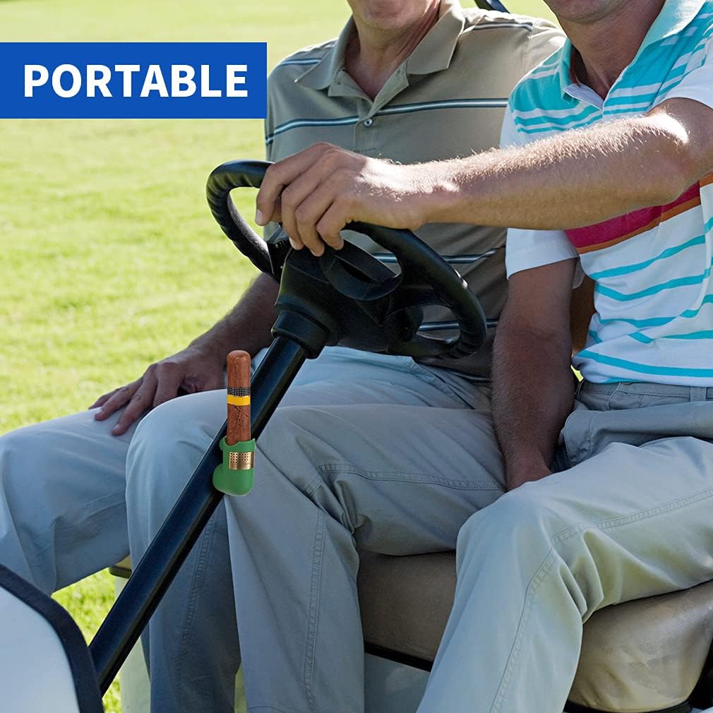 Cenicero puros magnético portátil 4 colores hogar auto golf